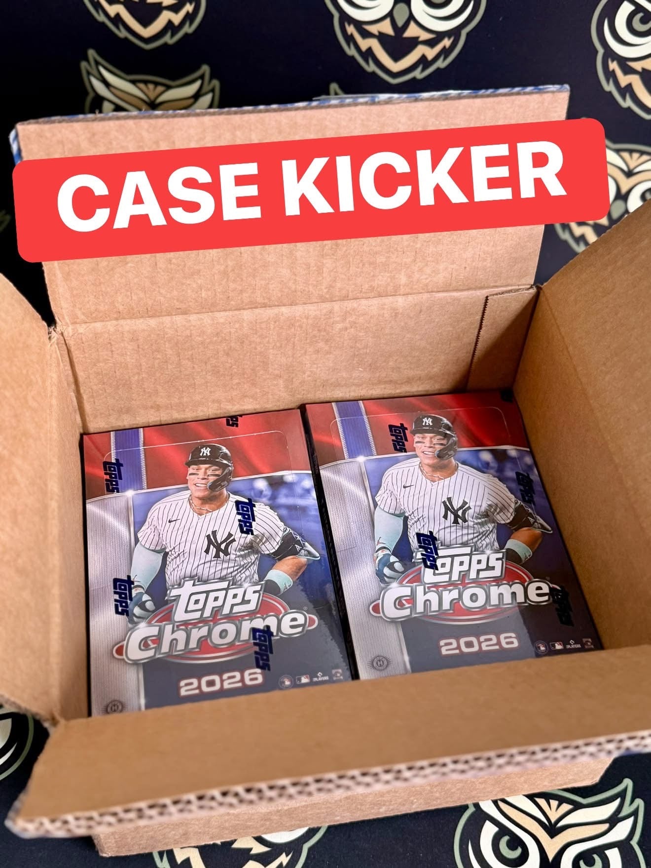 2026 Topps Chrome Baseball Hobby PYT Case Kicker - Break #2556