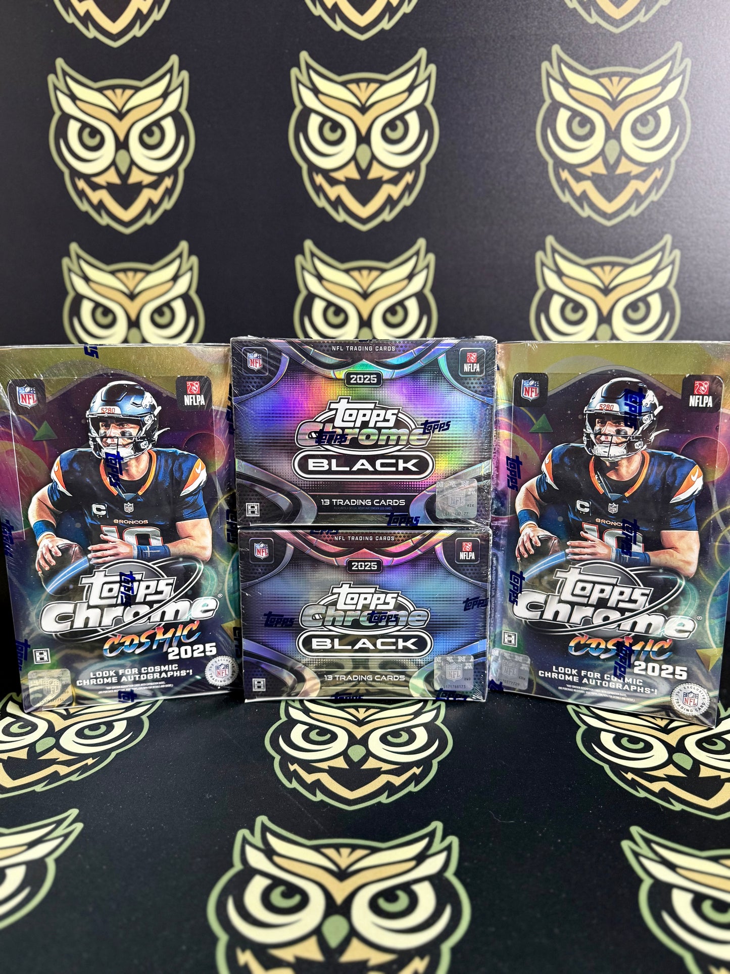 2025 Topps Cosmic/Chrome Black Football Hobby PYT Mixer - Break #2535