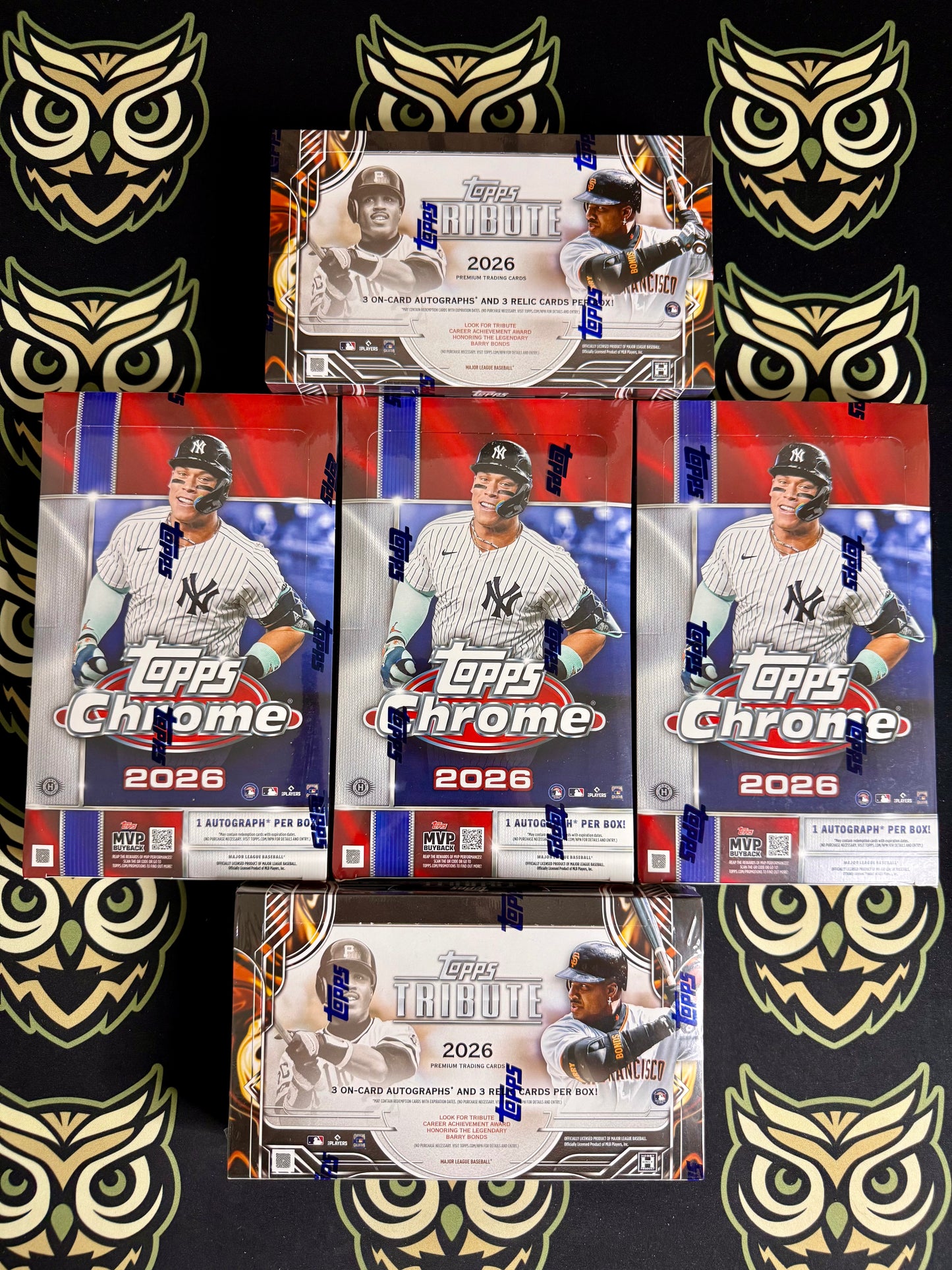 2026 Topps Tribute/Chrome Baseball Hobby PYT Mixer - Break #2554