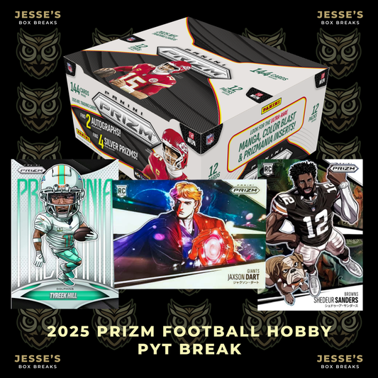 2025 Prizm Football Hobby PYT - Break #2338