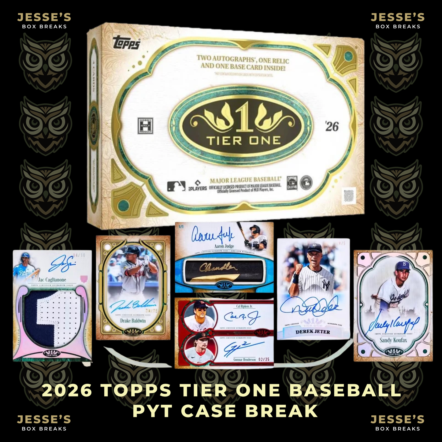 2026 Topps Tier One Baseball PYT Case Break - Break #2486
